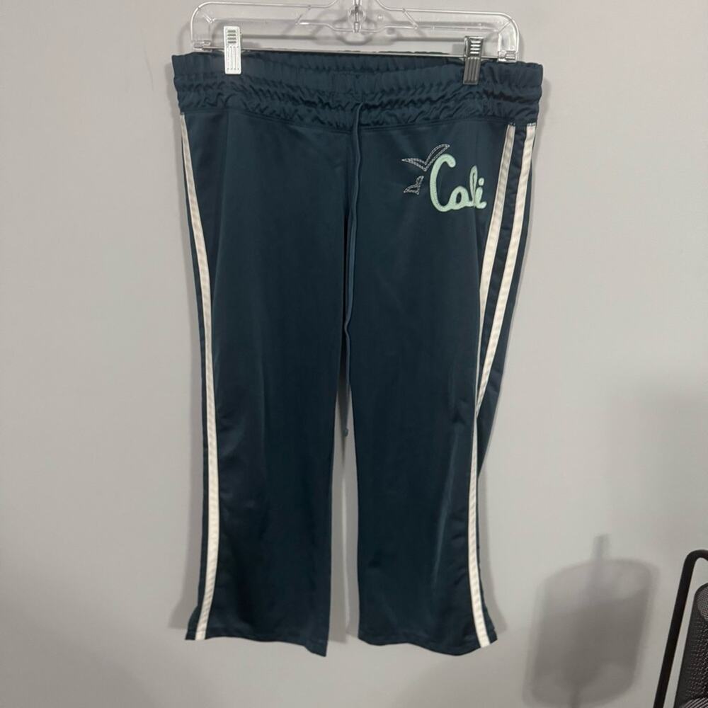Hollister Pro Sport Y2K Graphic Booty Track Pants Women’s Size Medium Cali